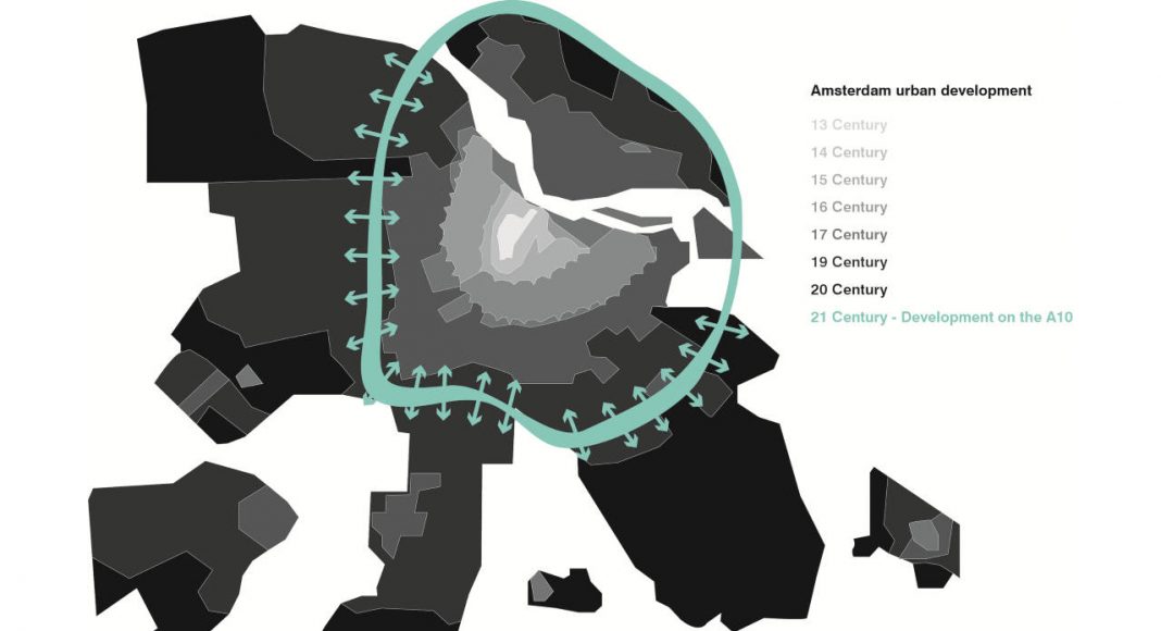 Lelylaan urban development in Amsterdam : Diagram © UNStudio