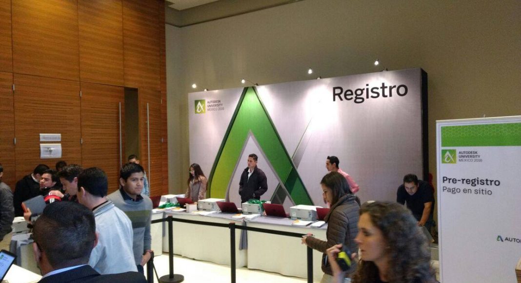 Evento de Autodesk University México con la participación de socios de la industria de Autodesk México : Fotografía © Autodesk México