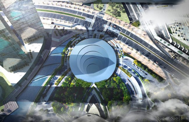 BIG & Hyperloop One Reveal Joint Vision for the Future of Mobility : Render © BIG