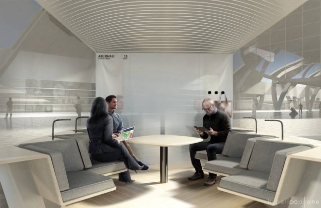 BIG & Hyperloop One Reveal Joint Vision for the Future of Mobility : Render © BIG