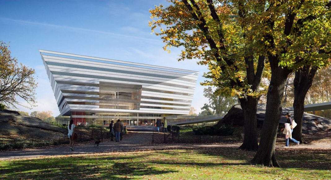 New Shanghai Library Exterior by Day in Shanghai, China by Schmidt Hammer Lassen Architects : Render © Beauty & the Bit