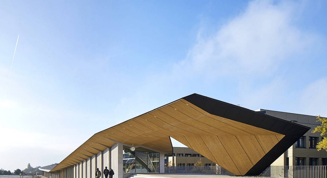 EPFL ArtLab by Kengo Kuma : Photo credit © Michel Denancé