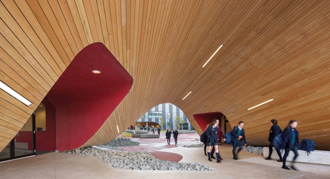 The Infinity Centre Main Entrance by McBride Charles Ryan : Photo credit © John Gollings