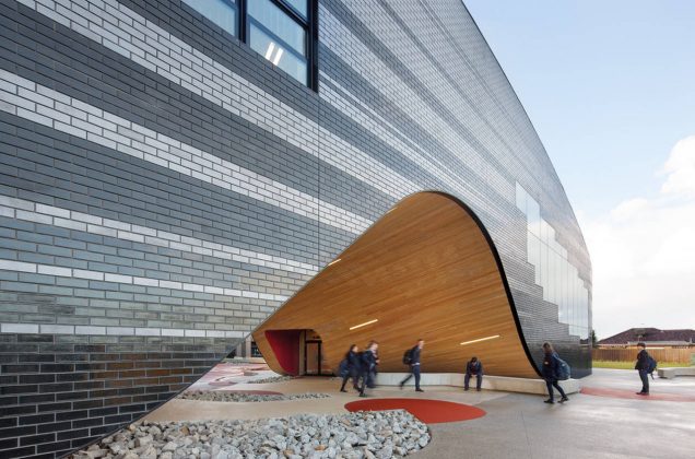 The Infinity Centre Main Entrance by McBride Charles Ryan : Photo credit © John Gollings