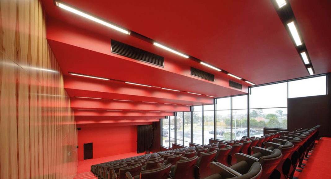 The Infinity Centre Lecture Theatre by McBride Charles Ryan : Photo credit © John Gollings