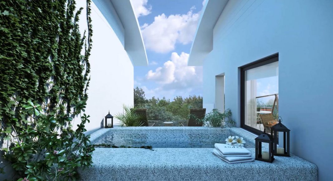 Andaz Mayakoba Resort Jacuzzi Suite : Render © Mayakoba