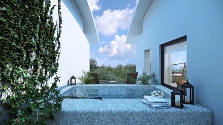 Andaz Mayakoba Resort Jacuzzi Suite : Render © Mayakoba