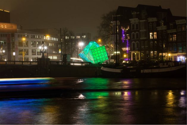 Eye_Beacon Pavilion for the Amsterdam Light by UNStudio and MDT-tex : Photo © Janus van den Eijnden