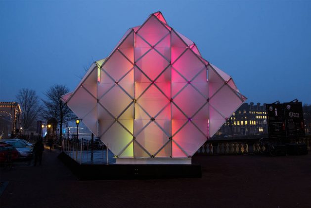 Eye_Beacon Pavilion for the Amsterdam Light by UNStudio and MDT-tex : Photo © Janus van den Eijnden