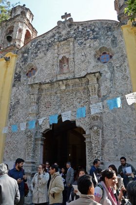 El inmueble, indicó Delgado Lamas, presentaba daños debido al hundimiento del suelo provocado por la excesiva extracción de agua en el subsuelo... : Foto © FSM, CONACULTA