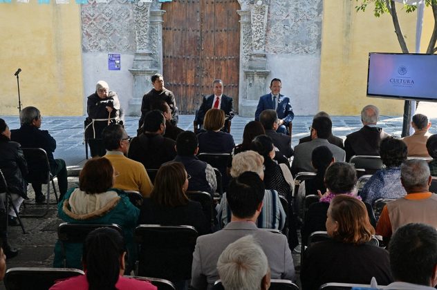 Por su parte, fray Roberto Rosas agradeció a todas las instancias que hicieron posible se restaurara y conservara el Templo de La Conchita : Foto © FSM, CONACULTA