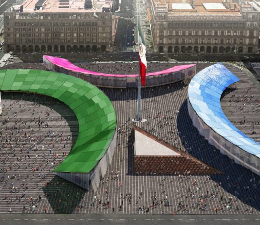 Convocatoria Concurso Feria de las Culturas Amigas 2017 PRIMER LUGAR: Colectivo del UNO : Render © Colectivo del UNO, cortesía de © LIGA