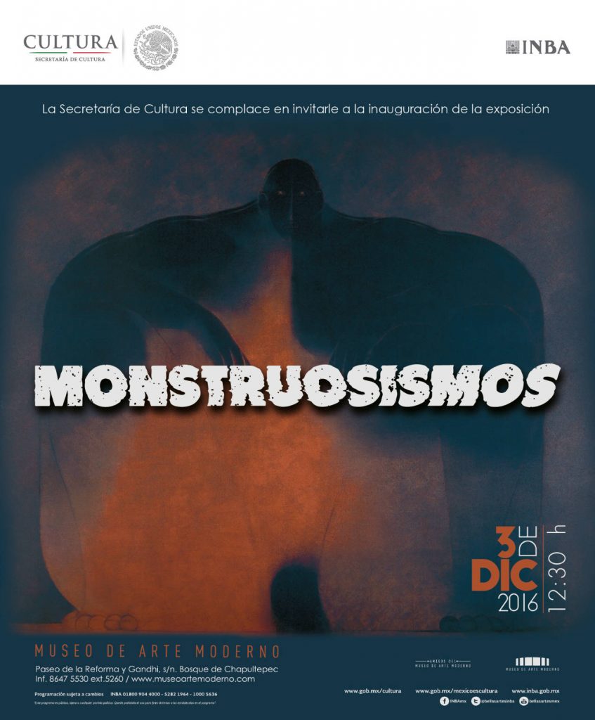 Monstruosismos en el Museo de Arte Moderno (MAM) : Cartel © Museo de Arte Moderno