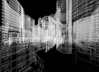 Arquitectura abstracta vía Shutterstock