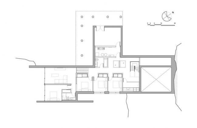 Residencia L'Estrade en Saint-Adolphe-d'Howard by MU Architecture : Drawings © MU Architecture