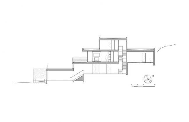 Residencia L'Estrade en Saint-Adolphe-d'Howard by MU Architecture : Drawings © MU Architecture