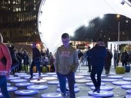 Design Pavilion 2016 en Cooper Square The Pool by Jen Lewing : Photo courtesy of © Susan Grant Lewin Associates