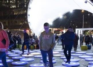 Design Pavilion 2016 en Cooper Square The Pool by Jen Lewing : Photo courtesy of © Susan Grant Lewin Associates