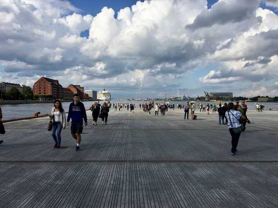 Copenhague, DK Kvæsthus Pier : Photo © Lundgaard & Tranberg Architects