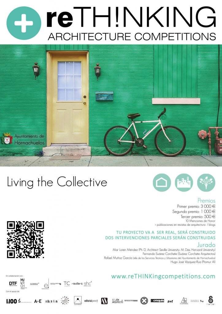 reTHINKing Architecture Competitions lanza el Concurso Living The Collective : Poster © reTHINKing Architecture Competitions