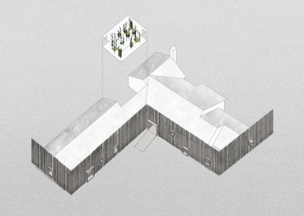 Axonometric : Photo credit © Bornstein Lyckefors arkitekter