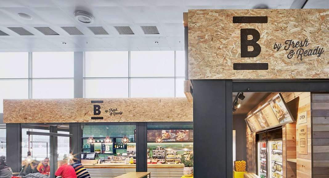 Cafetería Breadway en la T2 del Aeropuerto de Barcelona diseñada por EME Concepts : Fotografía © José Hevia