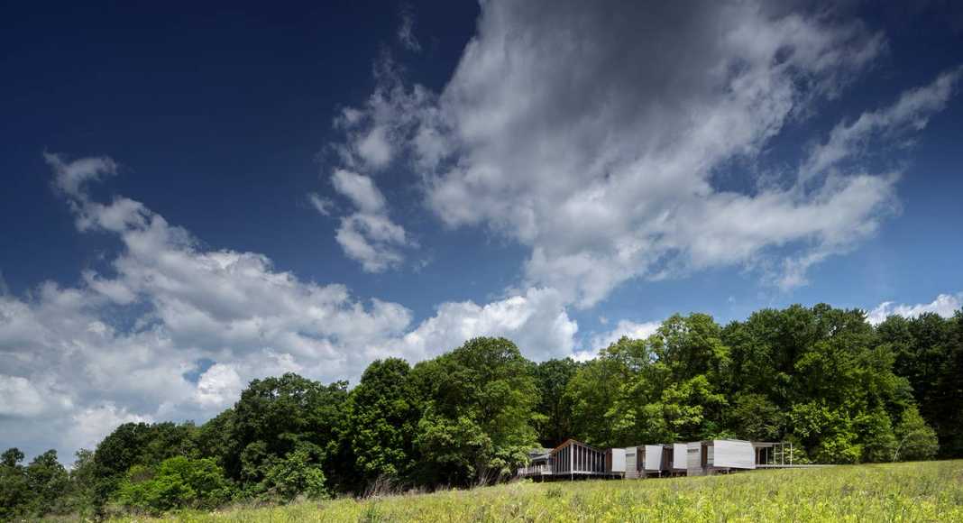 Viviendas en la Finca Histórica High Meadow en Fallingwater por Bohlin Cywinski Jackson : © Nic Lehoux / Bohlin Cywinski Jackson