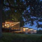 Viviendas en la Finca Histórica High Meadow en Fallingwater por Bohlin Cywinski Jackson : © Nic Lehoux / Bohlin Cywinski Jackson