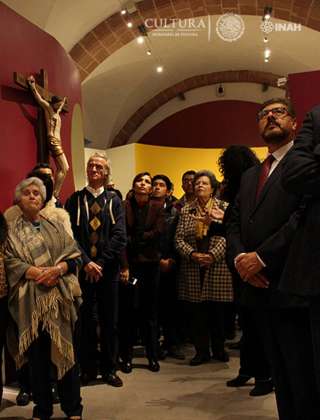 La exposición permanecerá en la Sala de Exposiciones Temporales hasta el 12 de mayo próximo : Foto © Museo de Guadalupe, INAH