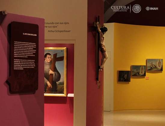 La muestra reúne 44 piezas de arte novohispano nunca antes expuestas en conjunto : Foto © Museo de Guadalupe, INAH