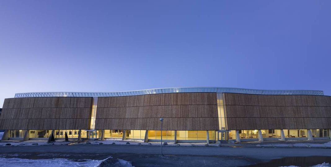 Centro Cultural Katuaq diseñado por Schmidt Hammer Lassen : Photo © Schmidt Hammer Lassen Architects