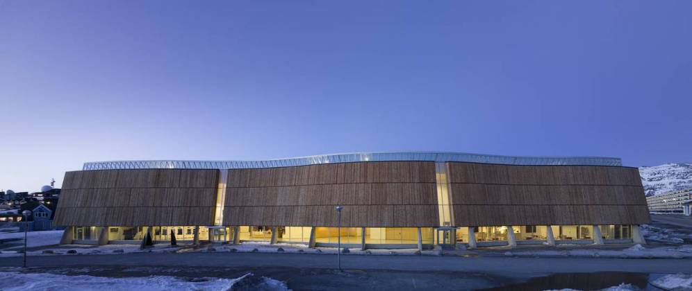 Centro Cultural Katuaq diseñado por Schmidt Hammer Lassen : Photo © Schmidt Hammer Lassen Architects