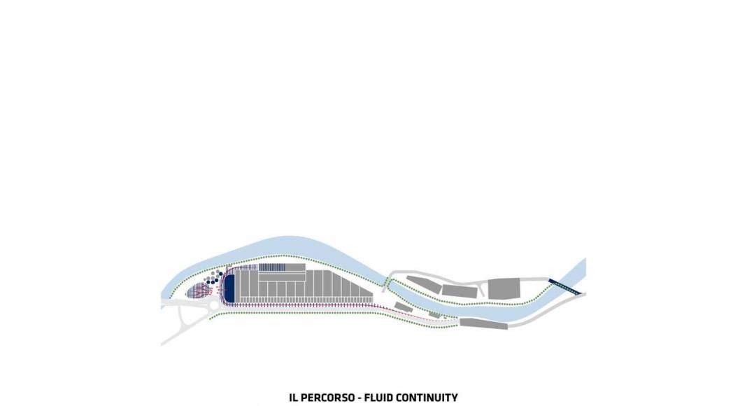 San Pellegrino Flagship Factory Fluid Continuity : Image © BIG