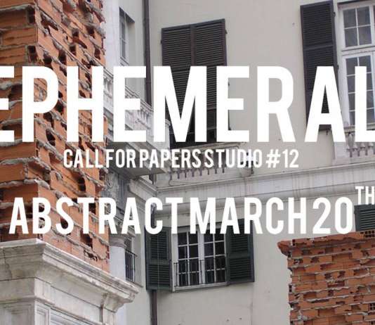 Convocatoria para el Número #12 EPHEMERAL de STUDIO Magazine : Fotografía © Francesco Rosadini
