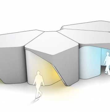 UNStudio en colaboración con SCAPE crean una Zona Libre de Estrés : Image © UNStudio Research and © SCAPE