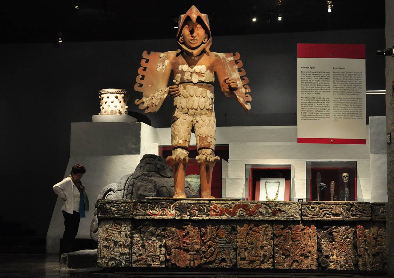 La Zona Arqueológica y el Museo del Templo Mayor, un encuentro con los orígenes de México : Fotografía © JVL CONACULTA
