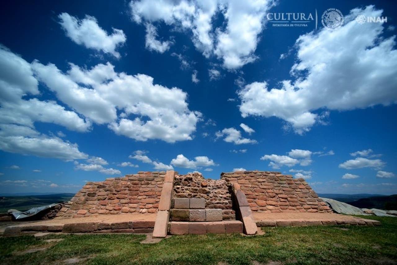Sitio arqueológico Cerro del Teúl, al sur de Zacatecas : Foto © Mauricio Marat, INAH
