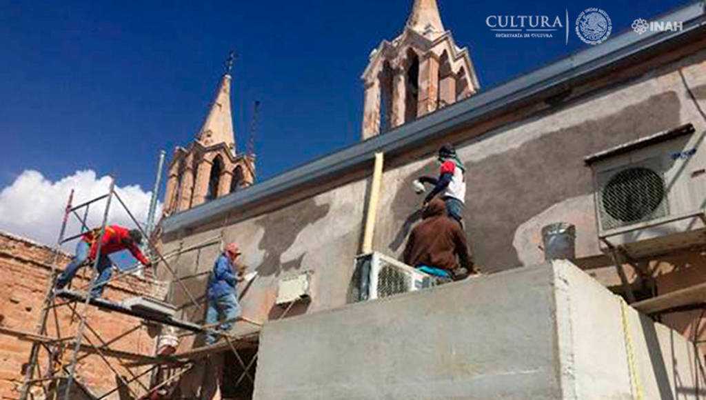 El INAH-Durango atendió la infraestructura física dañada por el fenómeno climatológico : Foto © Centro INAH Durango