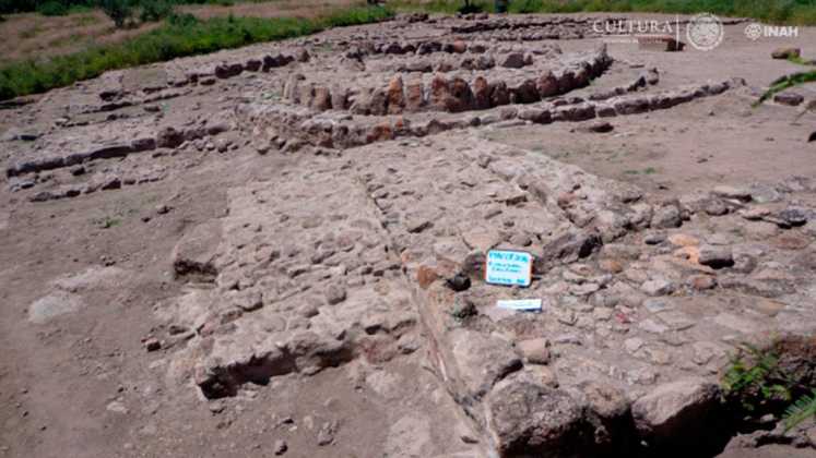 En la zona arqueológica La Ferrería se llevaron a cabo tareas de consolidación de estructuras prehispánicas : Foto © Centro INAH Durango