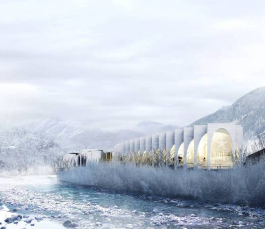 BIG gana el concurso internacional de diseño para la Emblemática Fábrica San Pellegrino : Image © BIG