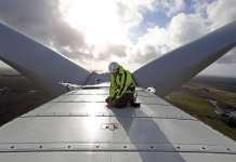 Vestas Wind Turbine in Denmark : Photo © Vestas / Bloomberg New Energy Finance