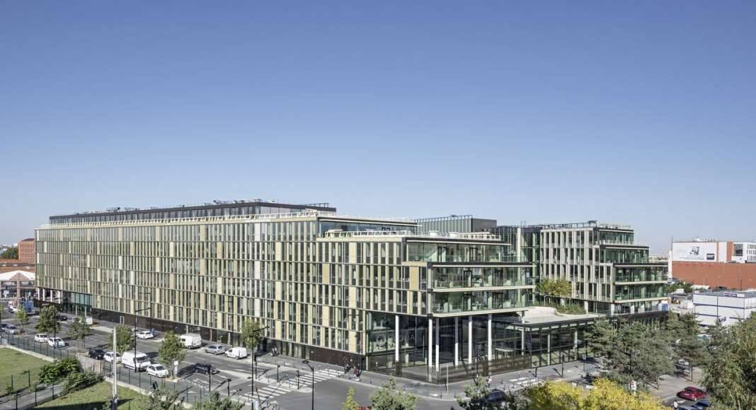 Veolia HQ Panoramic View designed by DFA | Dietmar Feichtinger Architectes : Photo © Hertha Humaus