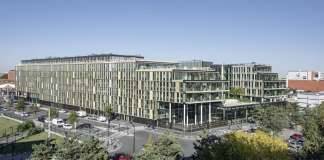 Veolia HQ Panoramic View designed by DFA | Dietmar Feichtinger Architectes : Photo © Hertha Humaus