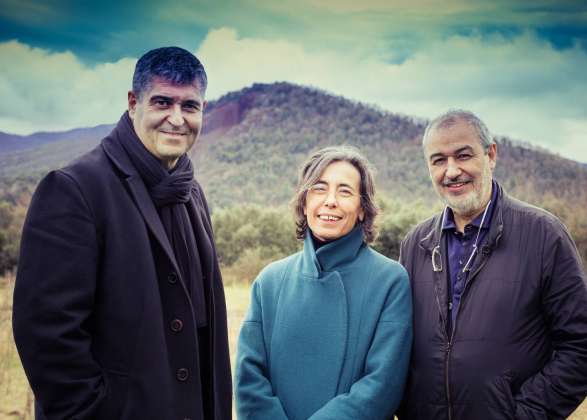 Rafael Aranda, Carme Pigem and Ramon Vilalta : Photo by © Javier Lorenzo Domínguez, courtesy of © The Pritzker Architecture Prize