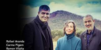 Rafael Aranda, Carme Pigem and Ramon Vilalta : Photo by © Javier Lorenzo Domínguez, courtesy of © The Pritzker Architecture Prize