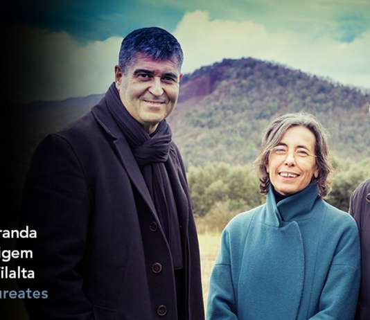 Rafael Aranda, Carme Pigem and Ramon Vilalta : Photo by © Javier Lorenzo Domínguez, courtesy of © The Pritzker Architecture Prize
