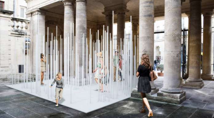 Pavillion FAV 2017- Emotion verticale : Photo credit © ØNA Architecture