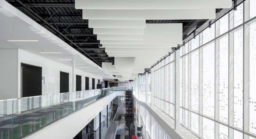 Centrexpo Cogeco Drummondville by CCM2 architects + Bilodeau Baril Leeming architects : Photo credit © Dave Tremblay