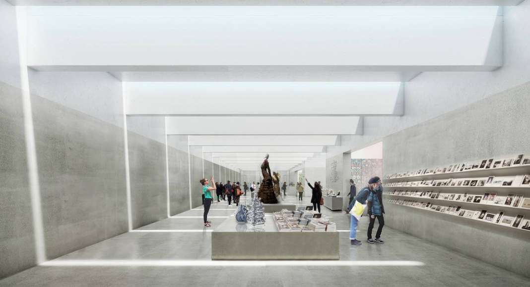 Renovation Museum Paleis Het Loo Entrance Area by KAAN Architecten : Render © The Beauty & the Bit and © KAAN Architecten