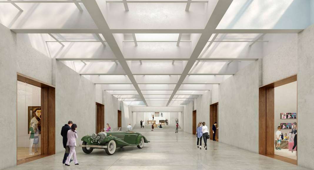 Renovation Museum Paleis Het Loo Grand Foyer by KAAN Architecten : Render © The Beauty & the Bit and © KAAN Architecten